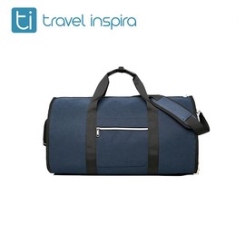 travel inspira,   Carnival capsule bag ,Convertible Travel Suit Bag, Jenni Bag, Carry-On Garment Duffel Bag for Men and Women - 2 in 1 Hanging Suitcase Suit Business Travel Bag - Color: Blue