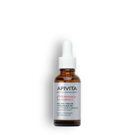 APIVITA Bee Tech Sérum C15 Propolis Correct – Sérum Antiedad con 15% Vitamina C + 1% Vitamina E + Propóleo Patentado AoX-CR - Luminosidad, Antioxidante y Reducción de Manchas - 93% Origen Natural