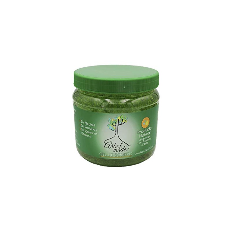 Gel fijador de cabello a base de Romero y Sábila