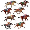 Beistle Race Horse Props 8-Count – 29" Cutout Horse Images