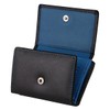 Diablo KA-516 Men's Wallet Compact Trifold Leather Box Shape Coin