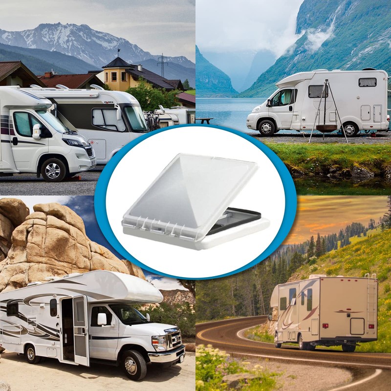 HOMEE Rv Roof Vent Cover Replacement 13 x13 inch Universal