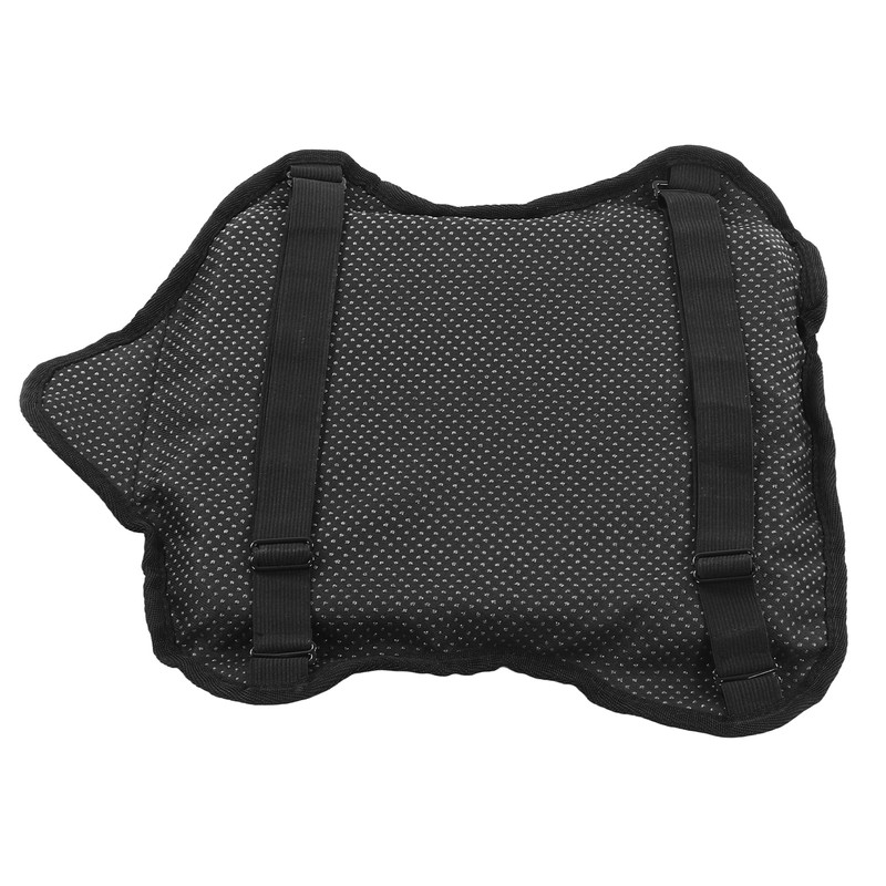 Motorcycle Gel Seat Cushion Mesh Cover Shock Absorption Breathable Cooling