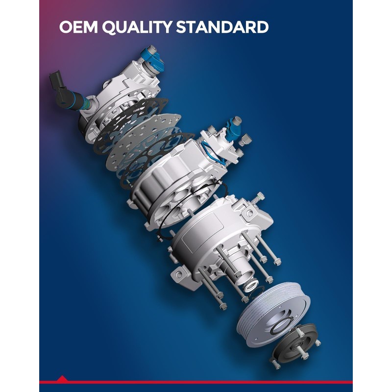 AUTOSITY 78316 Air Conditioner AC Compressor fits for 1996-2002 4Runner