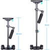 YELANGU S60T Carbon Fiber Handheld DSLR Camera Stabilizer - Black