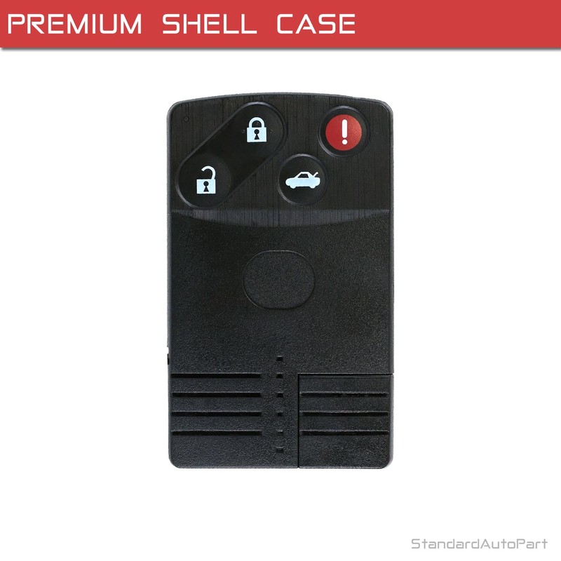 StandardAutoPart 4 Button Proximity Remote Smart Key Shell Case Compatible