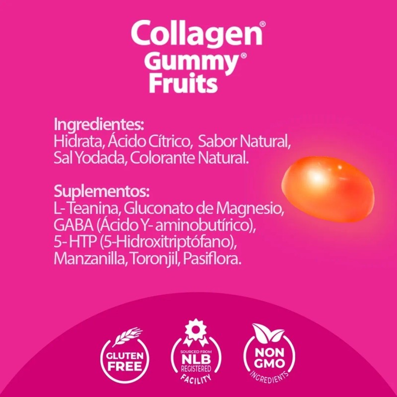 Gomitas De Colágeno Para Piel Pelo Y Uñas 60 Unidades