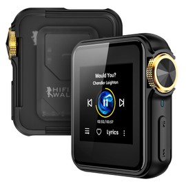 HIFI WALKER H2 Mini Hi-Res MP3 Player mit Bluetooth 5.3 und DSD DAC, tragbarer Musikplayer unterstützt FLAC/WAV/DSF, 64GB Speicher, erweiterbar auf 256GB – Digital Audio Player