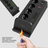 European Power Strip Wireless Charging USB TYPE C 4 Way