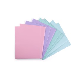 Mintra Office Poly Pocket Folders (Pastel, 8pk)