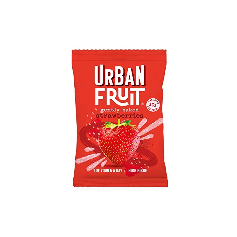 Urban Fruit Snack Pack - Strawberry 35g (Pack of 14)