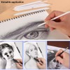 9 Pcs Blending Stump Set, Paper Art Blenders, Art Pencils,