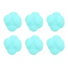 6Pcs Hex Response Silicone Ball Speed Agile Training Equipment Sensitive
