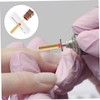 Healeved Manicure Drill Bit for Nail Art Tungsten Polishing Metal