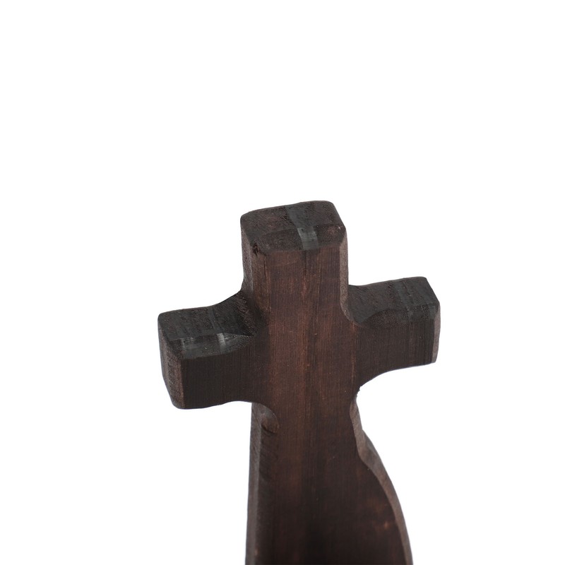 Wooden Tomb Cross Decor Empty Tomb Easter Decor for Home