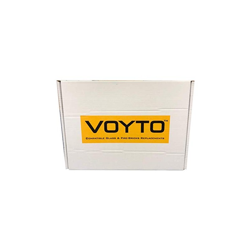 VOYTO- Morso Badger 3112 Stove Replacement Glass 275mm x 242mm