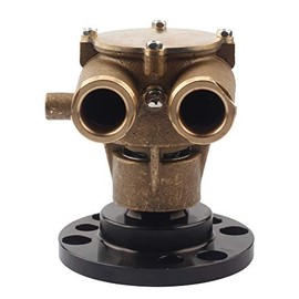 Dasbecan Crankshaft Mounted Impeller Water Pump Engine cooling pump Compatible With Volvo 3860703 856513 Johnson 10-24232-1 10-24915-01 F6B-9 Sherwood p105 Jabsco 50410-1201 Indmar 685001