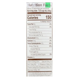 UD_Quaker 100% Organic Old Fashioned Oats 18 oz Case of 12 Dried Instant Oat Flakes/Oatmeal for Food Use