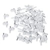 ClosetMaid 1770 Wire Shelving Back Wall Clips for Drywall Installation,