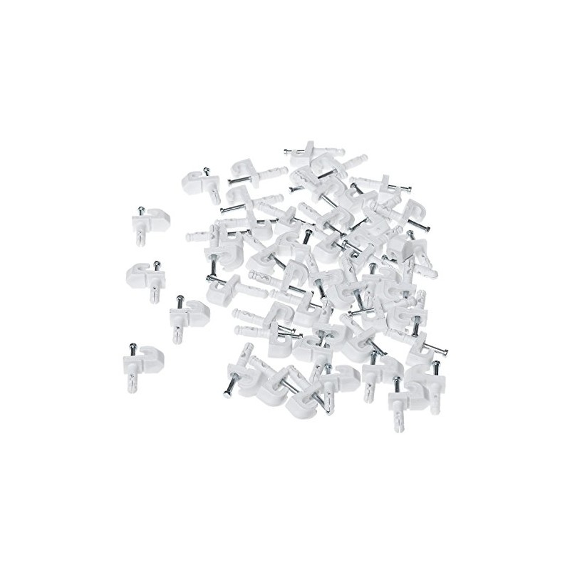 ClosetMaid 1770 Wire Shelving Back Wall Clips for Drywall Installation,