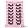 Natural False Lashes Wispy Fake Eyelashes 7 Pairs M102