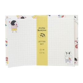Active Corporation Crayon Shin-chan [Letter Set] Letter Set/Total Pattern