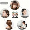 RuiMi シンプルでな髪留めクリップ大きくて丈夫だ髪量が多い女性のヘアピン気質シンプルな髪飾り（8個セット）