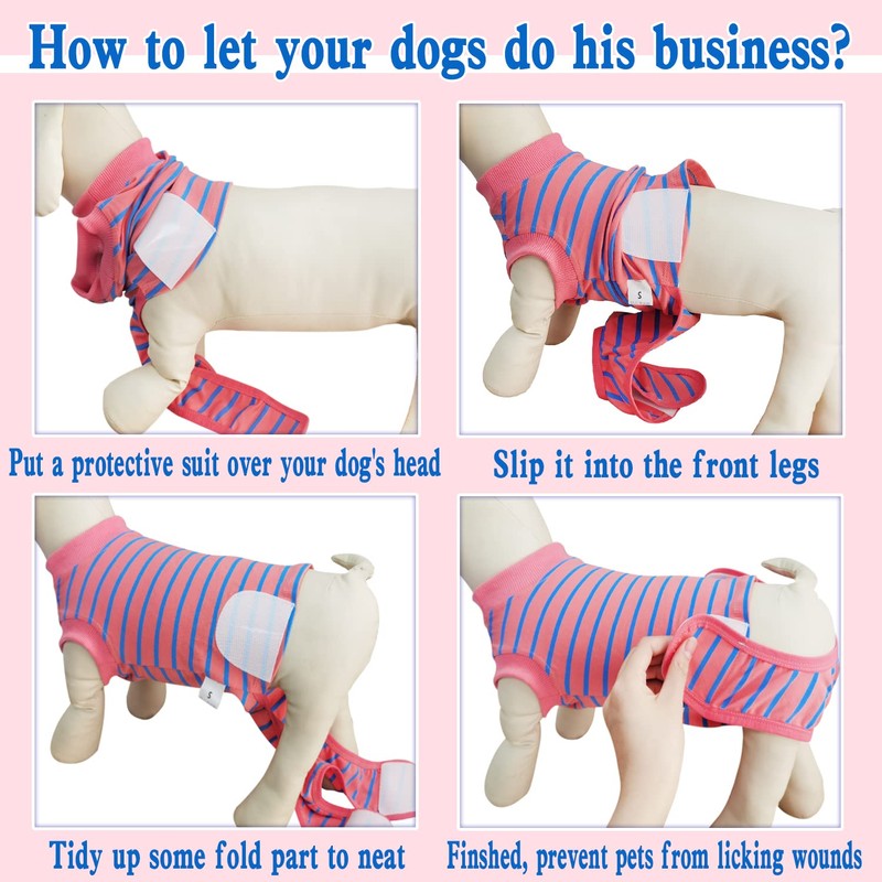 Dog Surgery Recovery Suit, Recovery Shirt for Male Female Dog