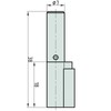 4 x BASI® Keyhole Locks with 8 Keys/Socket Lock SS12