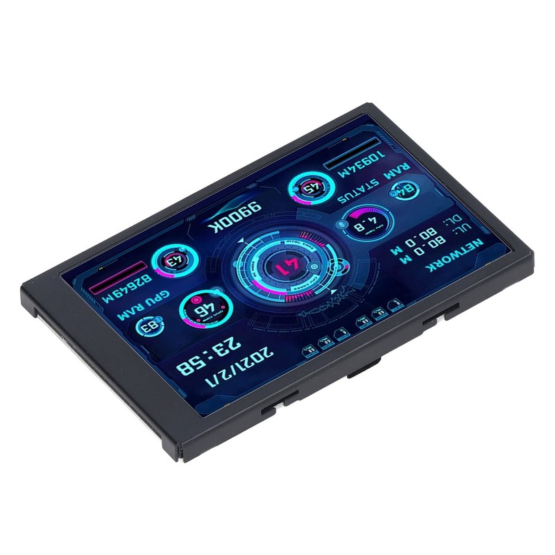 3.5in Display Screen Monitor Set 360° Rotatable IPS Full View