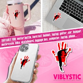 (3Pcs) MMIW Sticker Missing Murdered Indigenous Women MMIW Die-Cut Waterproof Vinyl Stickers for Laptop Water Bottle Hard Hat Decal Birthday Gifts 2 Inches