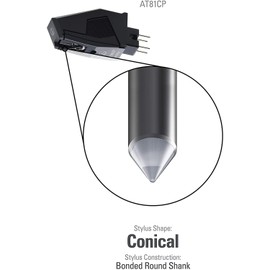 Cartridge and Stylus, needle for Technics SL M3, SL MA1, SL Q2, SL Q20, SL Q200, SL Q210, SL Q30, SL Q300, SL Q310