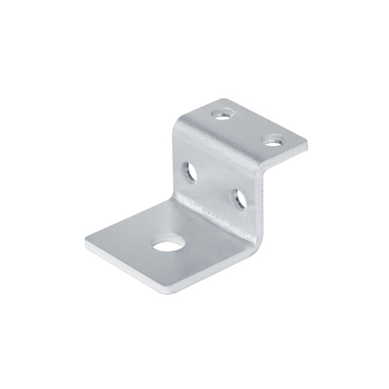 MOUNTAIN_ARK 20 Pack Aluminum Z-Bracket, Short Leg Offset Frame Mounting