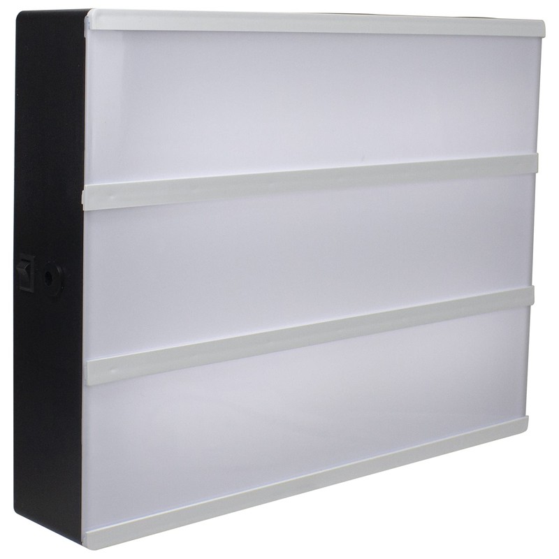 12" LED Lighted Cinema Light Box with Letters and Numbers