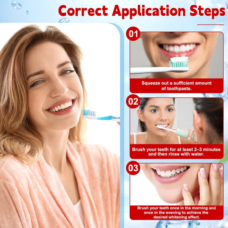 Sp-6 Probiotic Brightening Toothpaste, 2PCS 140g Super Probiotic SP-6 Whitening