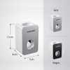 Automatic Toothpaste Dispenser, Pack of 2 Toothpaste Dispenser, Wall Mounting,