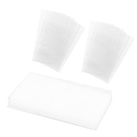 RAMGLYO Pack of 20 Fibrenails for Nail Extension, Nail Extension Silk Fibreglass Gel Kit, False Nails, Manicure Salon Tool for UV Gel Nails Art