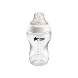 Tommee Tippee Closer to Nature Clear Bottle, 340 ml
