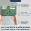 VON HEESEN® Wallets Men & Women, Green, Without coin compartment,