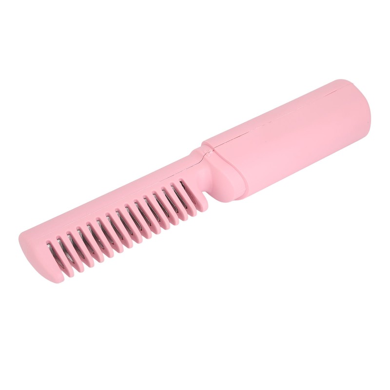 Cordless Hair Straightening Brush Prevent Damage USB Rechargeable Hair Straightener