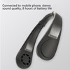 Portable Neck Fan with Music Speakers Wearable Rechargeable Fan with