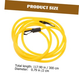 VICASKY 1 Set Swim Resistance Bands Kit Swimming Training Supplies for All Styles Belt for Pools Low Impact Workout for Adults