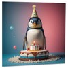Penguin Birthday Card 145 x 145mm