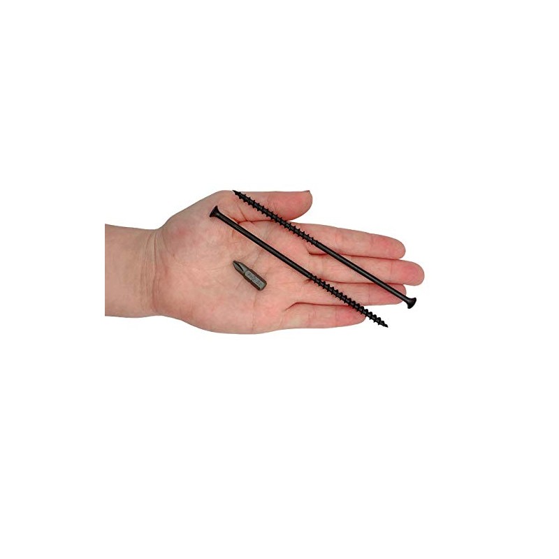 (Pack of 20) Black Phosphate Carbon Steel 4.8 x 130mm
