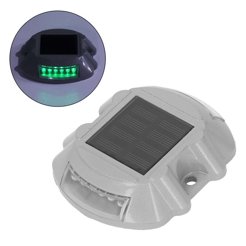 12LED Solar Driveway Deck Light IP68 Waterproof Solar Driveway Dock
