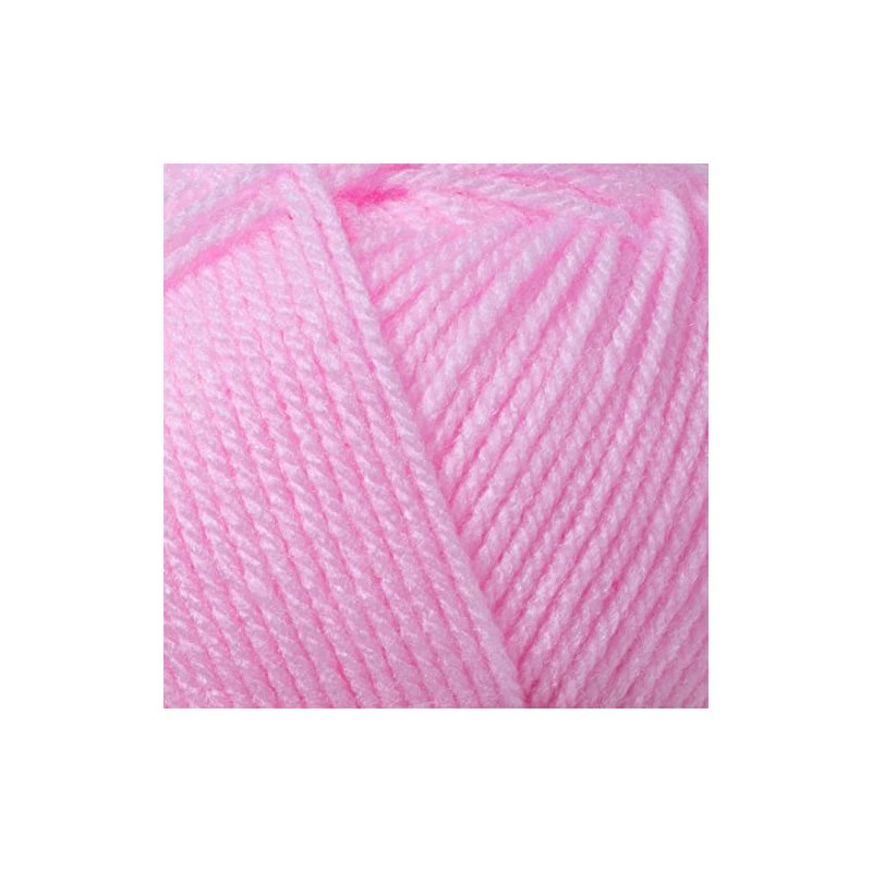 Utopia Crafts DK Double Knitting Yarn, 100g (Baby Pink)