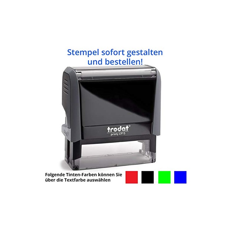 Trodat Printy 4915 Stamp (70 x 25 mm) for 5