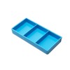 Easyinsmile Drawer Organizer Instrument Tray Holder (D, Blue)