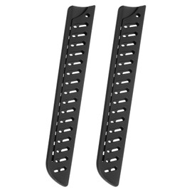 uxcell 2Pcs Knife Cover Sleeves Blade Edge Guards for 8" Bread Knife Blade Edge Protector Cover Universal Knife Sheath for Kitchen, Black