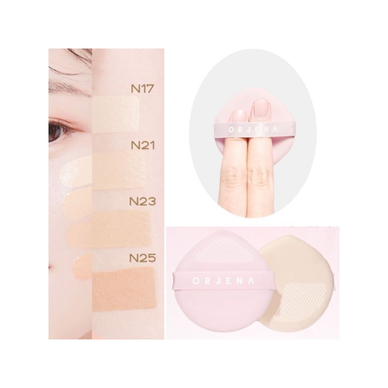 ORJENA Serum To Powder Cushion 14g*2ea, Shade:N23 Nude